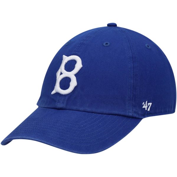 Los Angeles Dodgers Hats Shop – mens brooklyn dodgers 47 royal 1949 logo cooperstown collection clean up adjustable hat Cap for True Fans