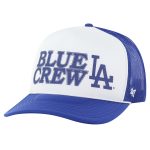 Los Angeles Dodgers Hats Shop – mens los angeles dodgers 47 royal retro region foam trucker adjustable hat Cap for True Fans