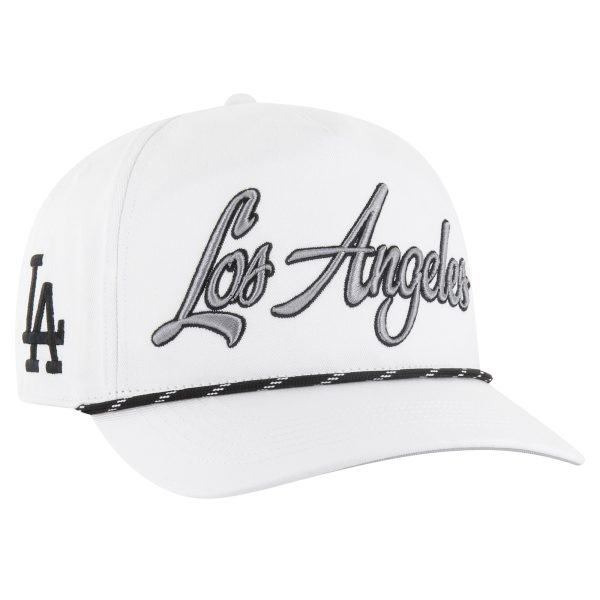 Los Angeles Dodgers Hats Shop – mens los angeles dodgers 47 white overhand speckle hitch rope adjustable hat Cap for True Fans