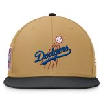 Los Angeles Dodgers Hats Shop – mens los angeles dodgers fanatics khakiblack heritage two-tone fitted hat Cap for True Fans