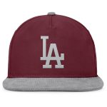 Los Angeles Dodgers Hats Shop – mens los angeles dodgers fanatics wine front office snapback hat Cap for True Fans