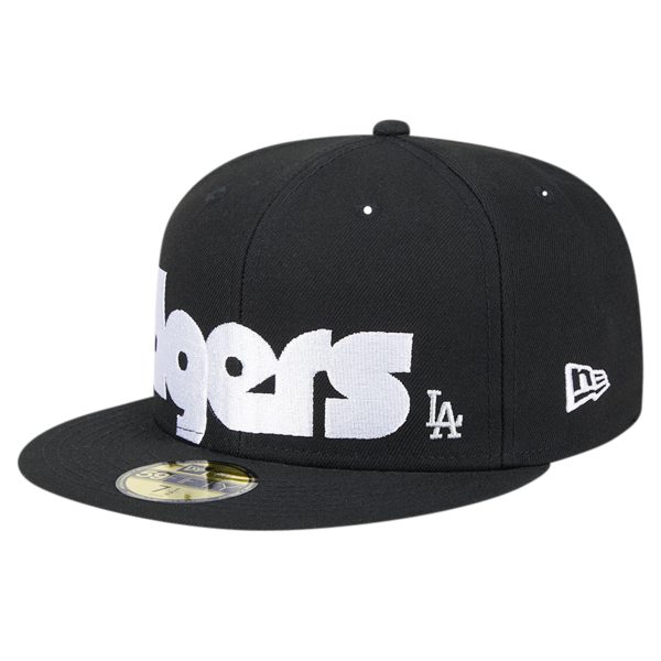 Los Angeles Dodgers Hats Shop – mens los angeles dodgers new era black checkered undervisor 59fifty fitted hat Cap for True Fans
