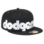 Los Angeles Dodgers Hats Shop – mens los angeles dodgers new era black checkered undervisor 59fifty fitted hat Cap for True Fans