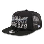 Los Angeles Dodgers Hats Shop – mens los angeles dodgers new era black street team a-frame trucker 9fifty snapback hat Cap for True Fans