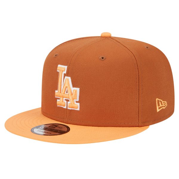 Los Angeles Dodgers Hats Shop – mens los angeles dodgers new era brown spring color two-tone 9fifty snapback hat Cap for True Fans