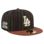 Los Angeles Dodgers Hats Shop – mens los angeles dodgers new era brown vintage herringbone 59fifty fitted hat Cap for True Fans