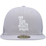 Los Angeles Dodgers Hats Shop – mens los angeles dodgers new era gray 2023 on-field batting practice 59fifty fitted hat Cap for True Fans