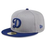 Los Angeles Dodgers Hats Shop – mens los angeles dodgers new era gray 2025 batting practice 59fifty fitted hat Cap for True Fans