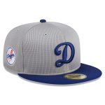 Los Angeles Dodgers Hats Shop – mens los angeles dodgers new era gray 2025 batting practice 59fifty fitted hat Cap for True Fans