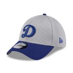Los Angeles Dodgers Hats Shop – mens los angeles dodgers new era grayroyal 2025 batting practice 39thirty flex hat Cap for True Fans