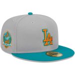Los Angeles Dodgers Hats Shop – mens los angeles dodgers new era grayteal 59fifty fitted hat Cap for True Fans