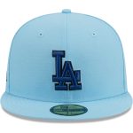 Los Angeles Dodgers Hats Shop – mens los angeles dodgers new era light blue 59fifty fitted hat Cap for True Fans