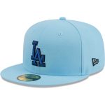 Los Angeles Dodgers Hats Shop – mens los angeles dodgers new era light blue 59fifty fitted hat Cap for True Fans