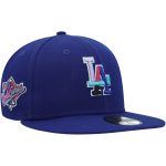 Los Angeles Dodgers Hats Shop – mens los angeles dodgers new era royal 1988 world series polar lights 59fifty fitted hat Cap for True Fans