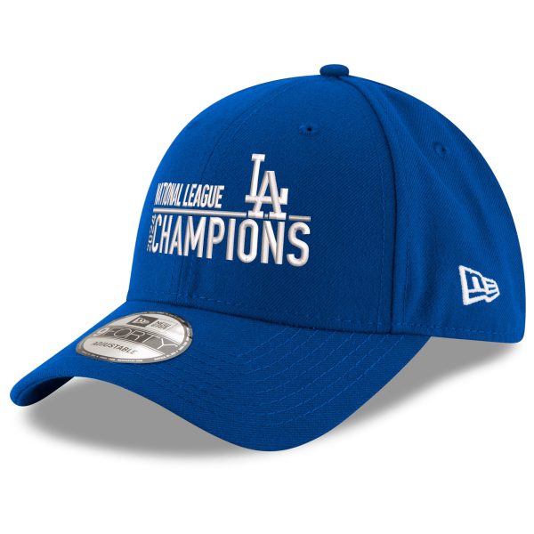 Los Angeles Dodgers Hats Shop – mens los angeles dodgers new era royal 2024 national league champions 9forty adjustable hat Cap for True Fans