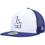 Los Angeles Dodgers Hats Shop – mens los angeles dodgers new era whiteroyal 2023 on-field batting practice 59fifty fitted hat Cap for True Fans