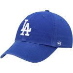 Los Angeles Dodgers Hats Shop – youth los angeles dodgers 47 royal team logo clean up adjustable hat Cap for True Fans