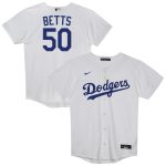 Los Angeles Dodgers Hats Shop – juvenile los angeles dodgers mookie betts white replica 2.0 player jersey Cap for True Fans