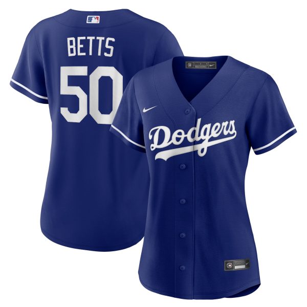 Los Angeles Dodgers Hats Shop – womens los angeles dodgers mookie betts nike royal alternate replica player jersey Cap for True Fans